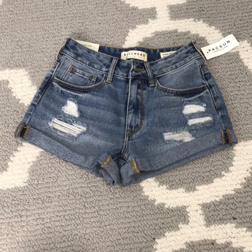 Pan sub high rise shorts *BRAND NEW W TAGS*